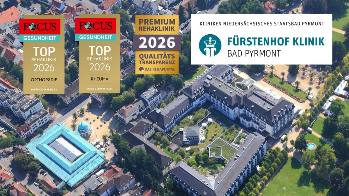 Rehaklinik Außenansicht Kurpark Bad Pyrmont