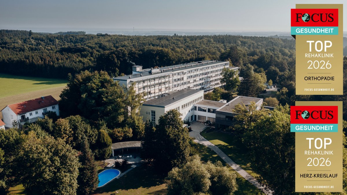 Drohnenaufnahme Areal der Klinik Bad Wörishofen