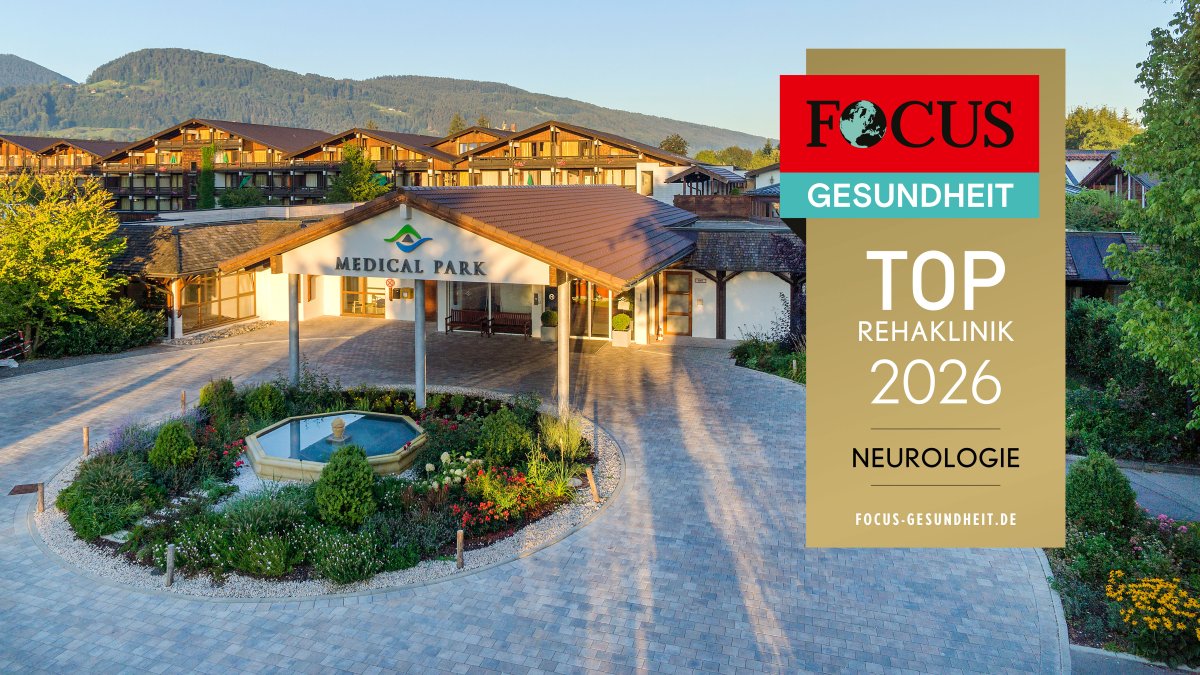 Gebäude der neurologischen Rehaklinik Medical Park Reithofpark Bad Feilnbach