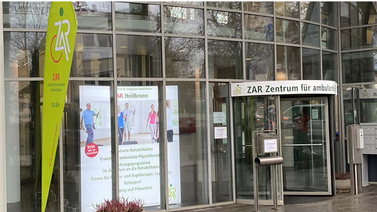 Eingangsbereich des ZAR Heilbronn