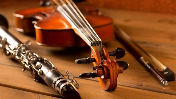 Violine und Klarinette stehen für die Teilnahme von Rehakliniken am Kissinger Sommer.