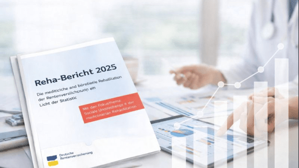 Rehabericht 2025 von der Deutschen Rentenversicherungen mit neuesten Zahlen, Daten und Fakten.