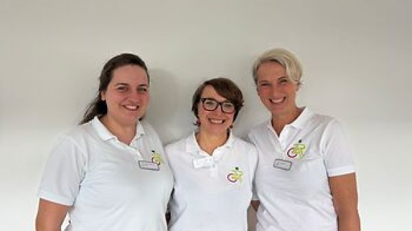 Von links nach rechts: Martina Schorsten, Jeannette Kräft und Yvonne Bräuer