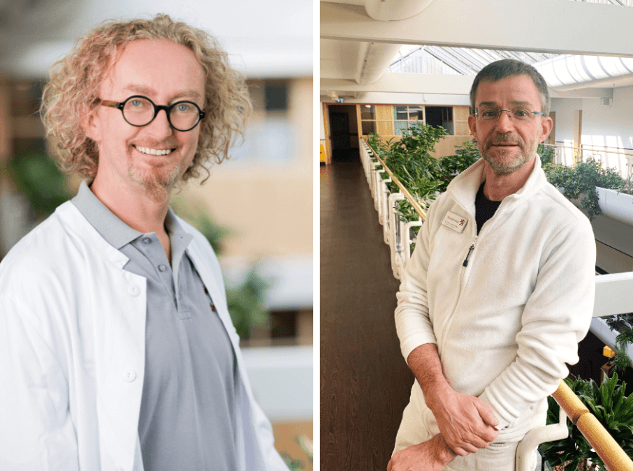 Portrait von Dr. Oliver Meier und Dr. Stefan Kley.