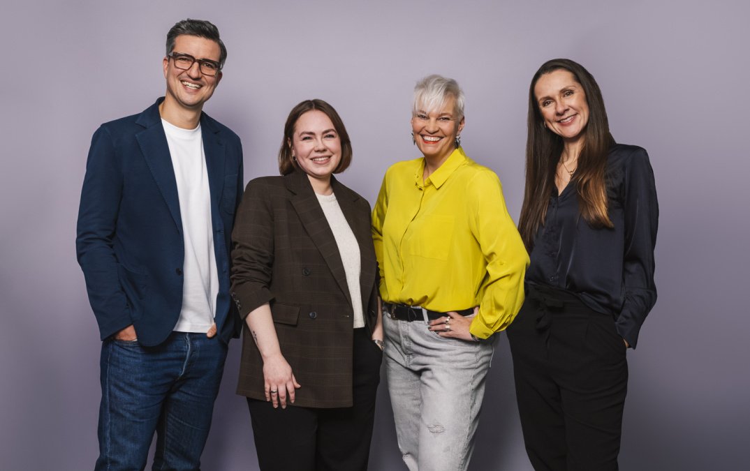 Teamfoto: Alexander Mühlhause, Gina-Sophie Labahn, Annabelle Neudam, Friederike Preuß