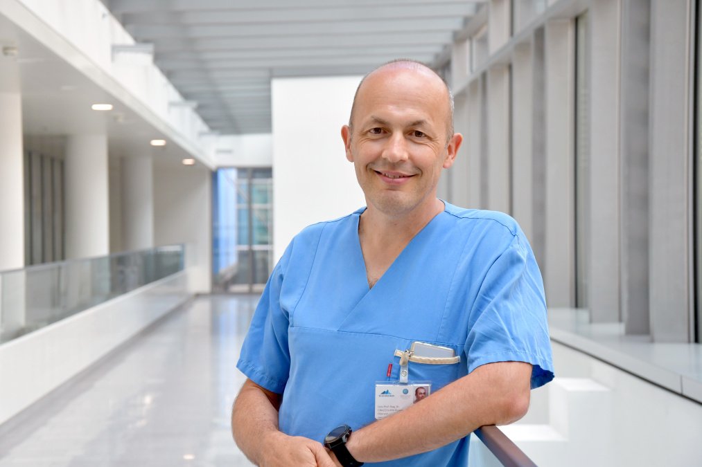 Prof. Roman Crazzolara von der Universität Innsbruck, Projektleiter ePROtect für krebskranke Kinder