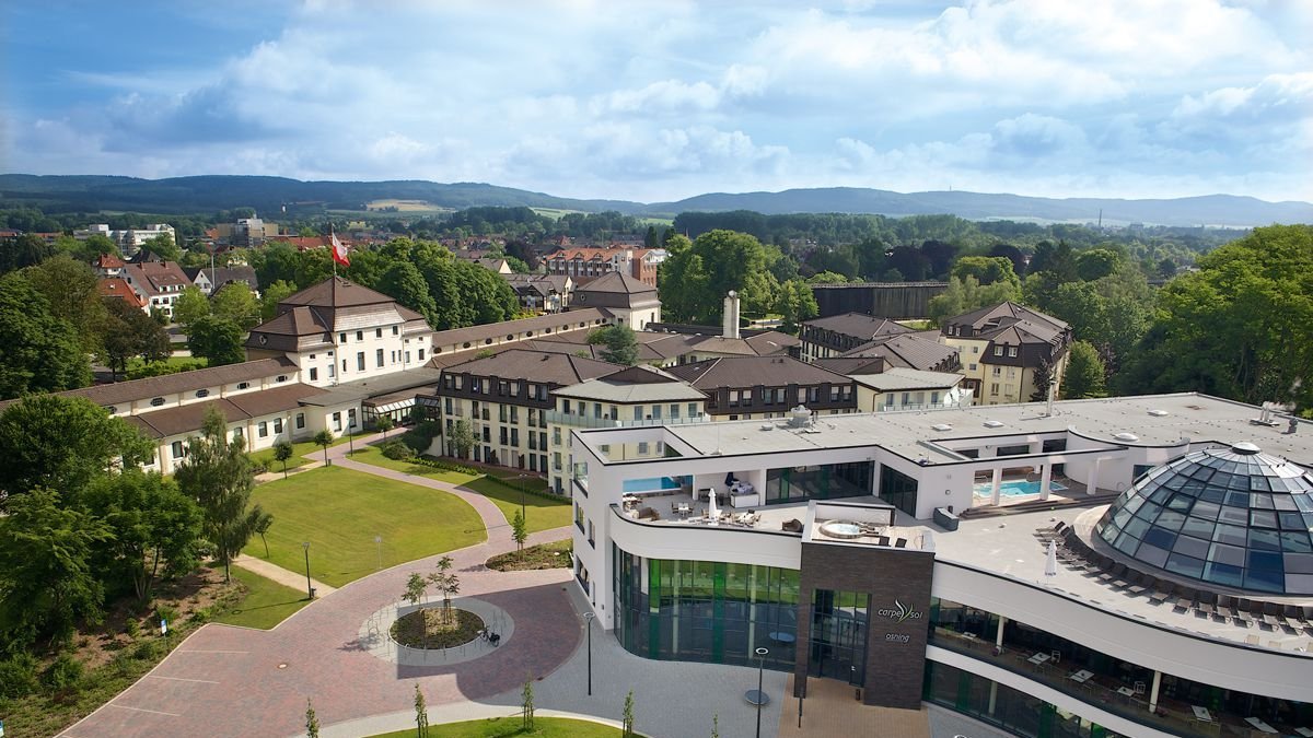 Klinik im Kurpark Landschaftsaufnahme